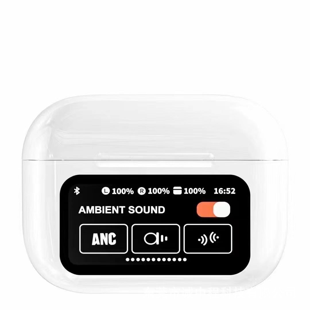 A9 Pro Touch Screen ANC Wireless Bluetooth Earbuds