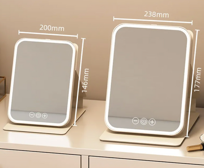 Plus-Size LED Makeup Mirror With Fill Light