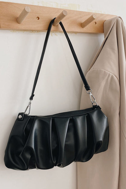 Pleated Dumpling Underarm Bag